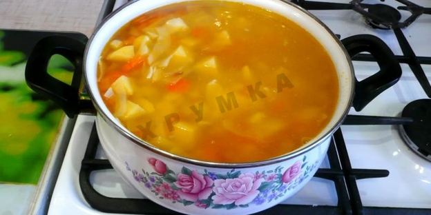 крестьянский суп с капустой