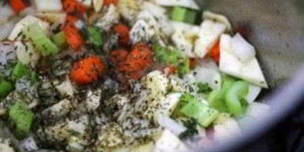 куриный суп простой