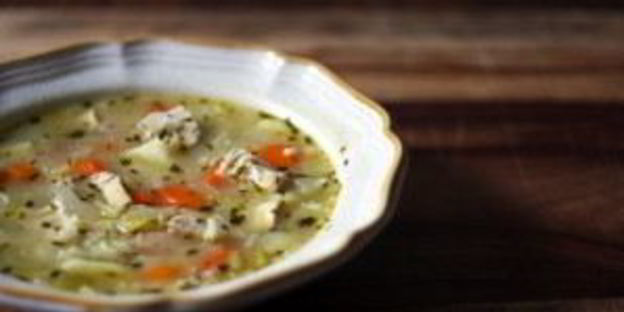 куриный суп простой