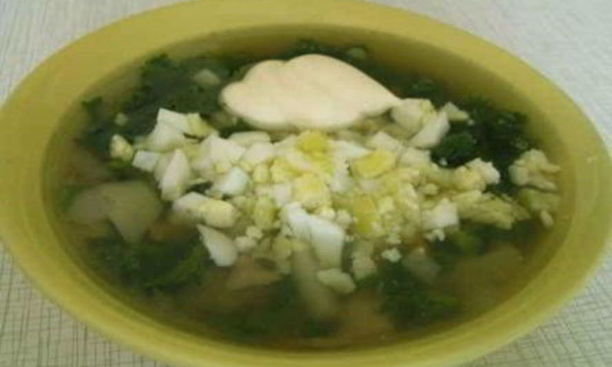 Рецепт куриного супа с крапивой