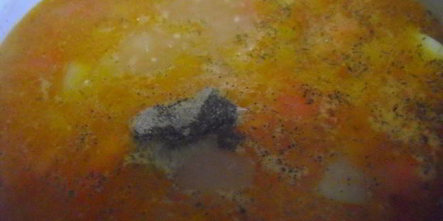 куриный суп с кукурузной крупой