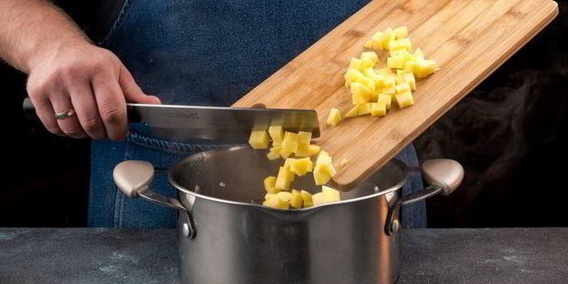 легкий суп с крабовыми палочками