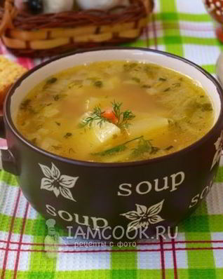 Постный фасолевый суп