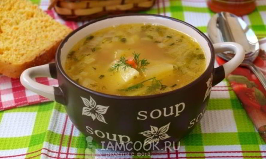 Рецепт постного фасолевого супа