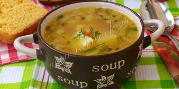 постный фасолевый суп