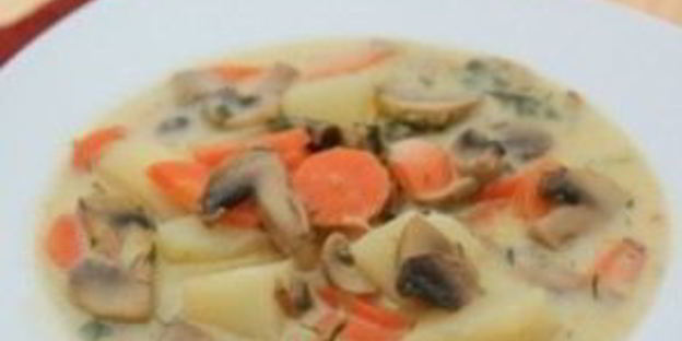 простой грибной суп