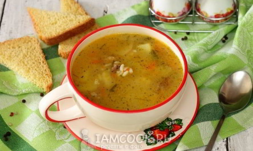 Рецепт рисового супа в мультиварке