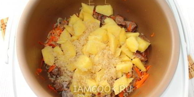 рисовый суп в мультиварке