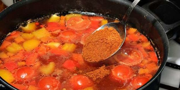 рыбный суп из семги