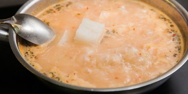 рыбный суп с булгуром