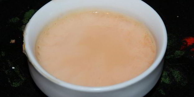 рыбный суп с икрой мойвы