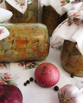 Грибная солянка