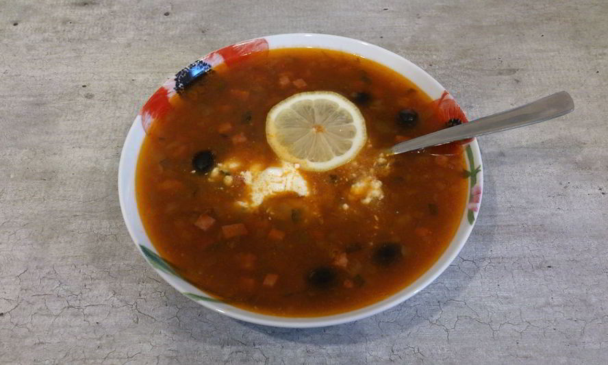 Рецепт мясной солянки