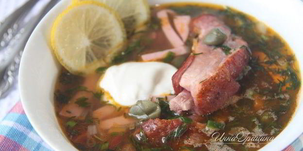 солянка мясная сборная