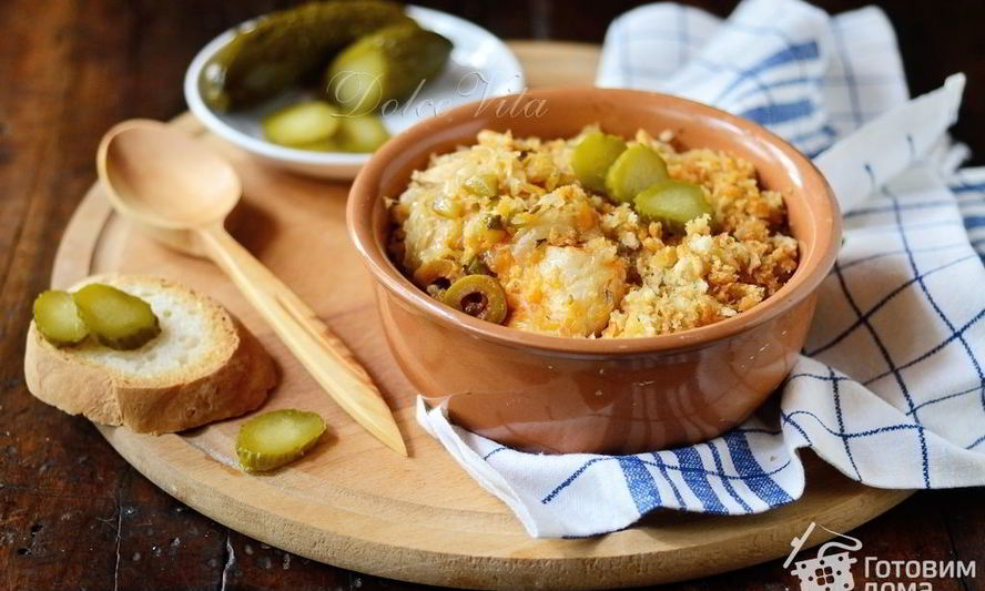 Рецепт солянки рыбной