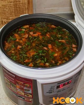 Солянка в мультиварке