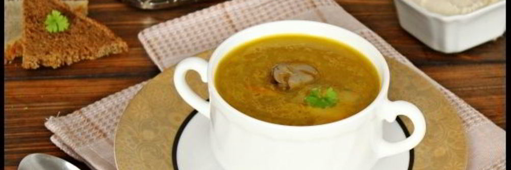 Суп грибной из замороженных грибов в мультиварке