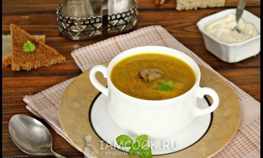 Рецепт супа грибного из замороженных грибов в мультиварке