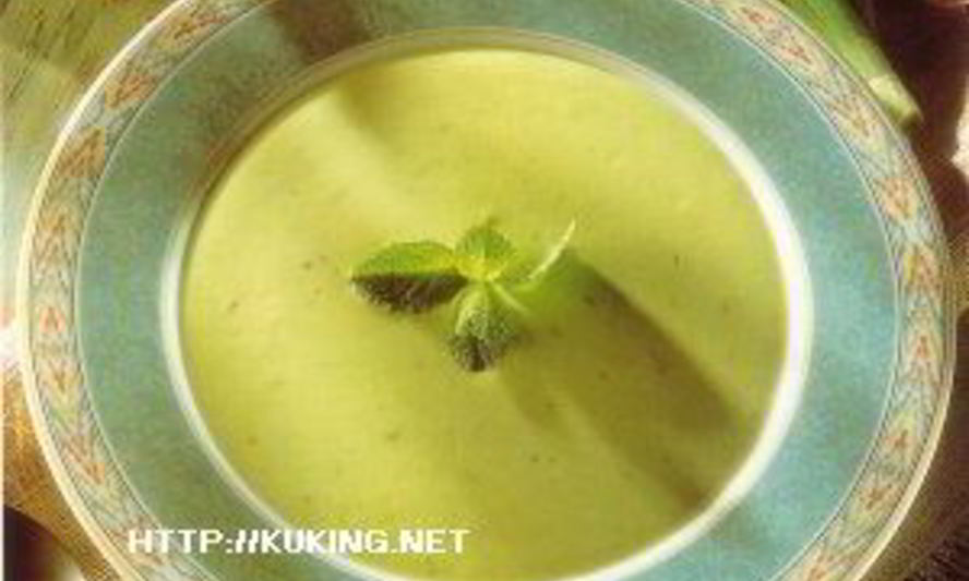 Рецепт супа из авокадо с мятой