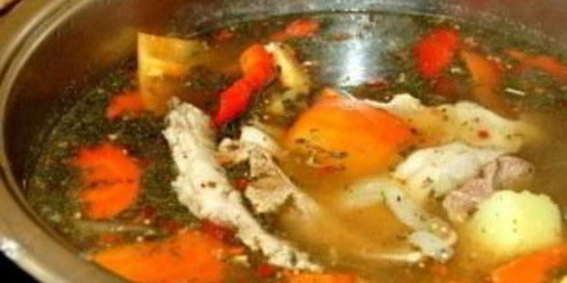 суп из баранины и картофеля