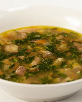 Суп из белых грибов