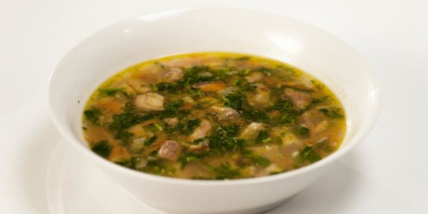 суп из белых грибов