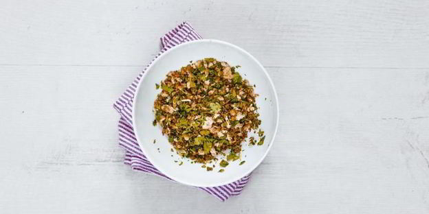 суп из фасоли с рыбой