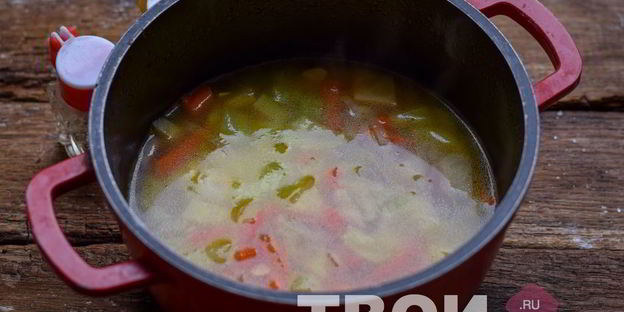 суп из кабачков и картофеля