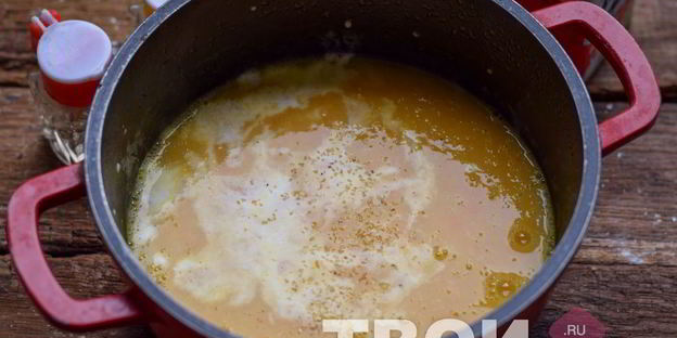 суп из кабачков и картофеля