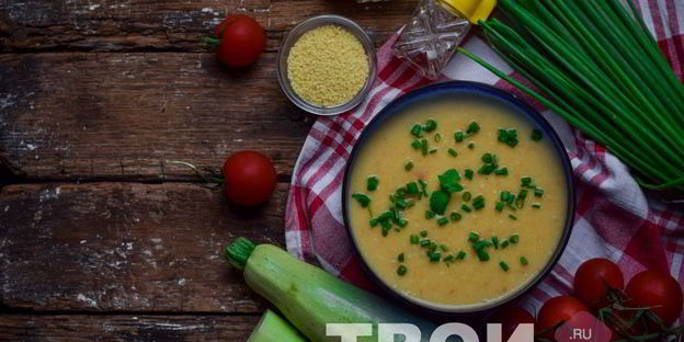 суп из кабачков и картофеля