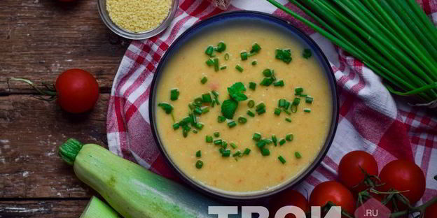 суп из кабачков и картофеля