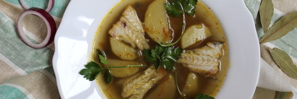 Суп из минтая