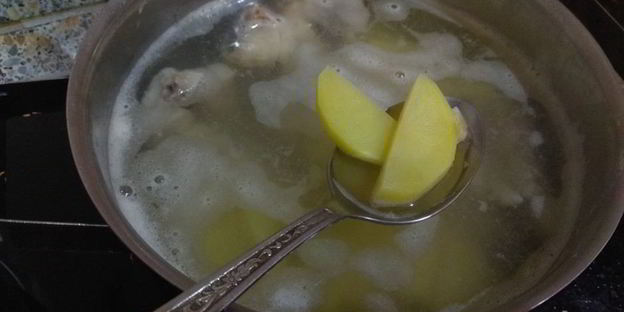 суп из минтая