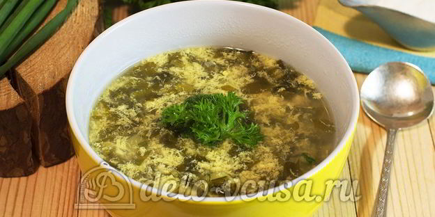 суп из щавеля без мяса