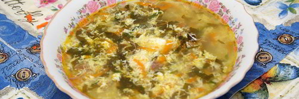 Суп из щавеля