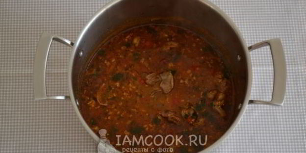 суп харчо из баранины