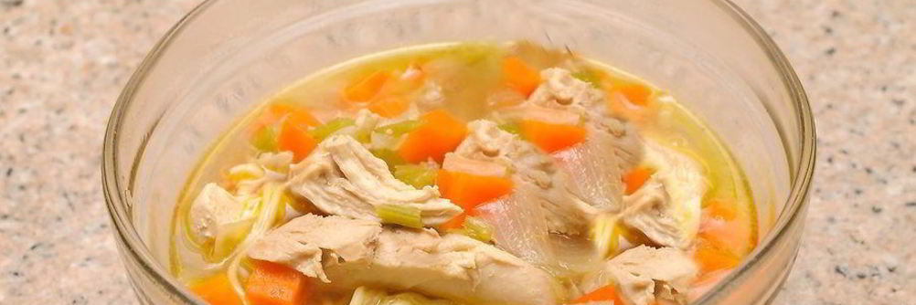 Суп куриный с лапшой Деревенский
