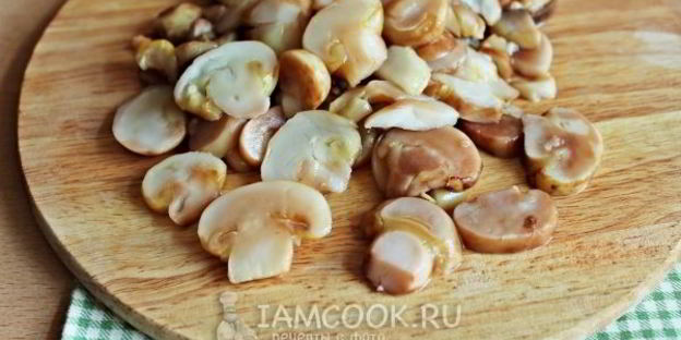 суп куриный с шампиньонами