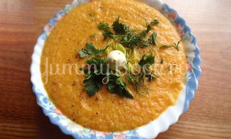 Рецепт ароматного овощной суп-пюре