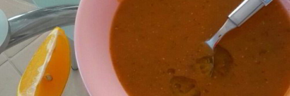 Чечевичный суп-пюре для худеющих