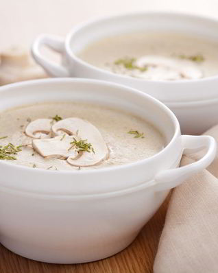 Грибной суп-пюре из шампиньонов