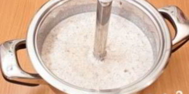 грибной суп-пюре из шампиньонов