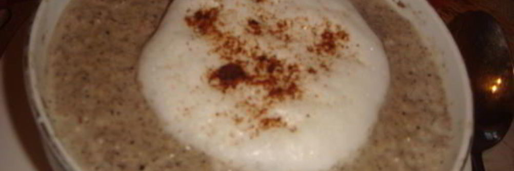 Грибной суп-пюре Капучино