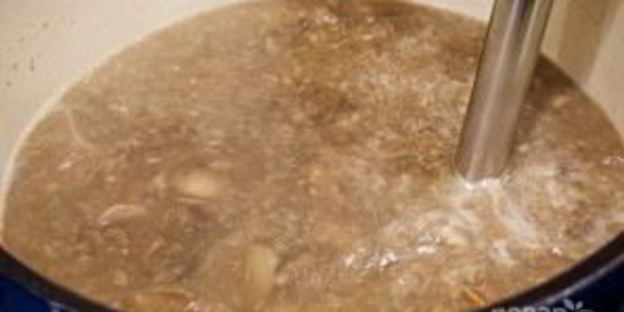 грибной суп-пюре на сливках