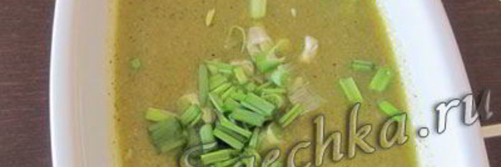 Грибной суп-пюре