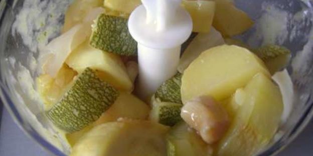 кабачковый суп пюре