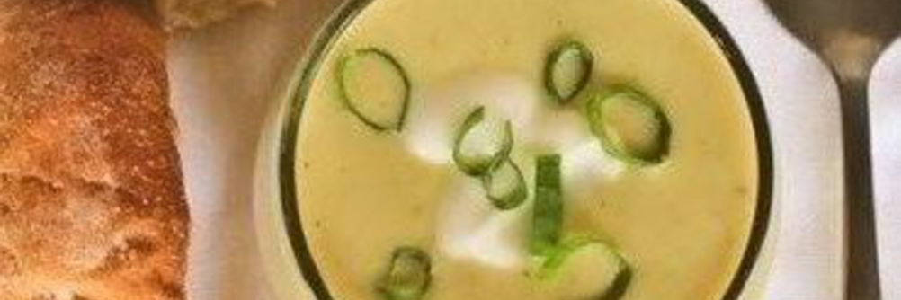 Картофельно-кабачковый суп-пюре