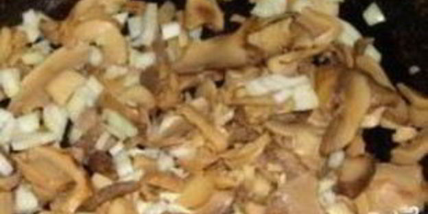 картофельный суп-пюре с грибами