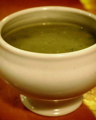 Легкий суп-пюре для последних жарких дней