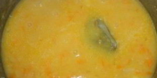 постный гороховый суп-пюре